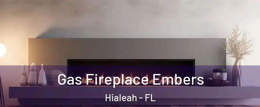  Gas Fireplace Embers Hialeah - FL