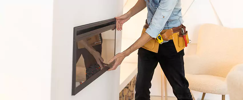 Metal Fireplace Installation in Hialeah, Florida