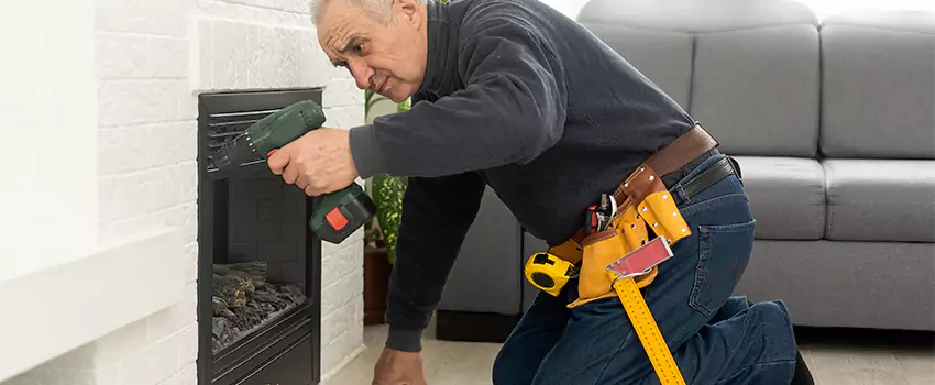 New Indoor Fireplace Installation in Hialeah, Florida